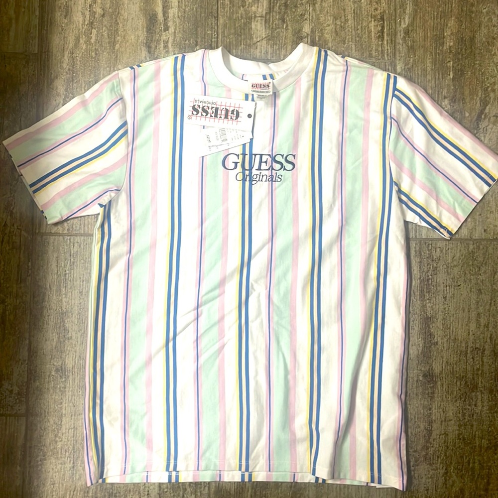 COPY - NWT Guess Stripped Tee